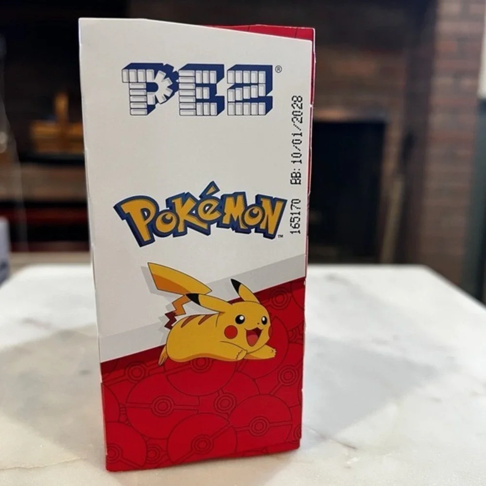 Pokemon Pikachu + Poke Ball 2 Pack Pez Dispenser & Candy Gift Set New Sealed Box
